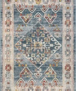 Well Woven Keeva Tribal Vintage Blue Rug Global