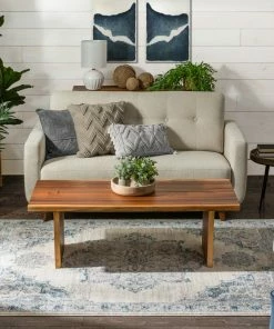 Well Woven Global Branna Vintage Persian Blue Rug