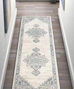 Well Woven Global Branna Vintage Persian Blue Rug
