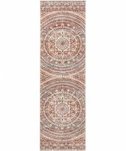 Well Woven Alish Vintage Bohemian Mandala Terra Rug 7'10