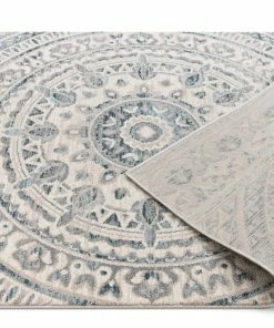 Well Woven Alish Vintage Bohemian Mandala Blue Rug