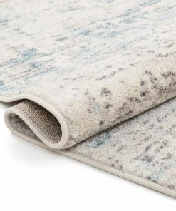Well Woven Tate Abstract Vintage Distressed Blue Rug