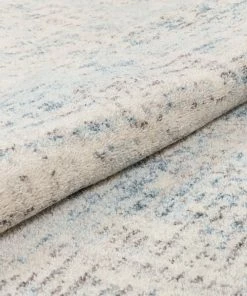 Well Woven Tate Abstract Vintage Distressed Blue Rug
