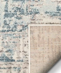 Well Woven Tate Abstract Vintage Distressed Blue Rug