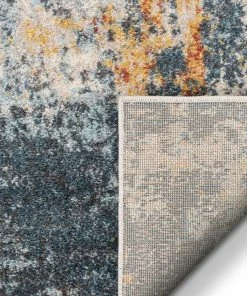 Well Woven Nadine Abstract Vintage Distressed Blue Rug Global 12 Well Woven Nadine Abstract Vintage Distressed Blue Rug Global