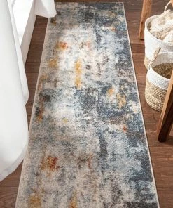 Well Woven Nadine Abstract Vintage Distressed Blue Rug Global 14 Well Woven Nadine Abstract Vintage Distressed Blue Rug Global