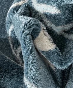 Well Woven Azra Tribal Medallion Dark Blue Rug