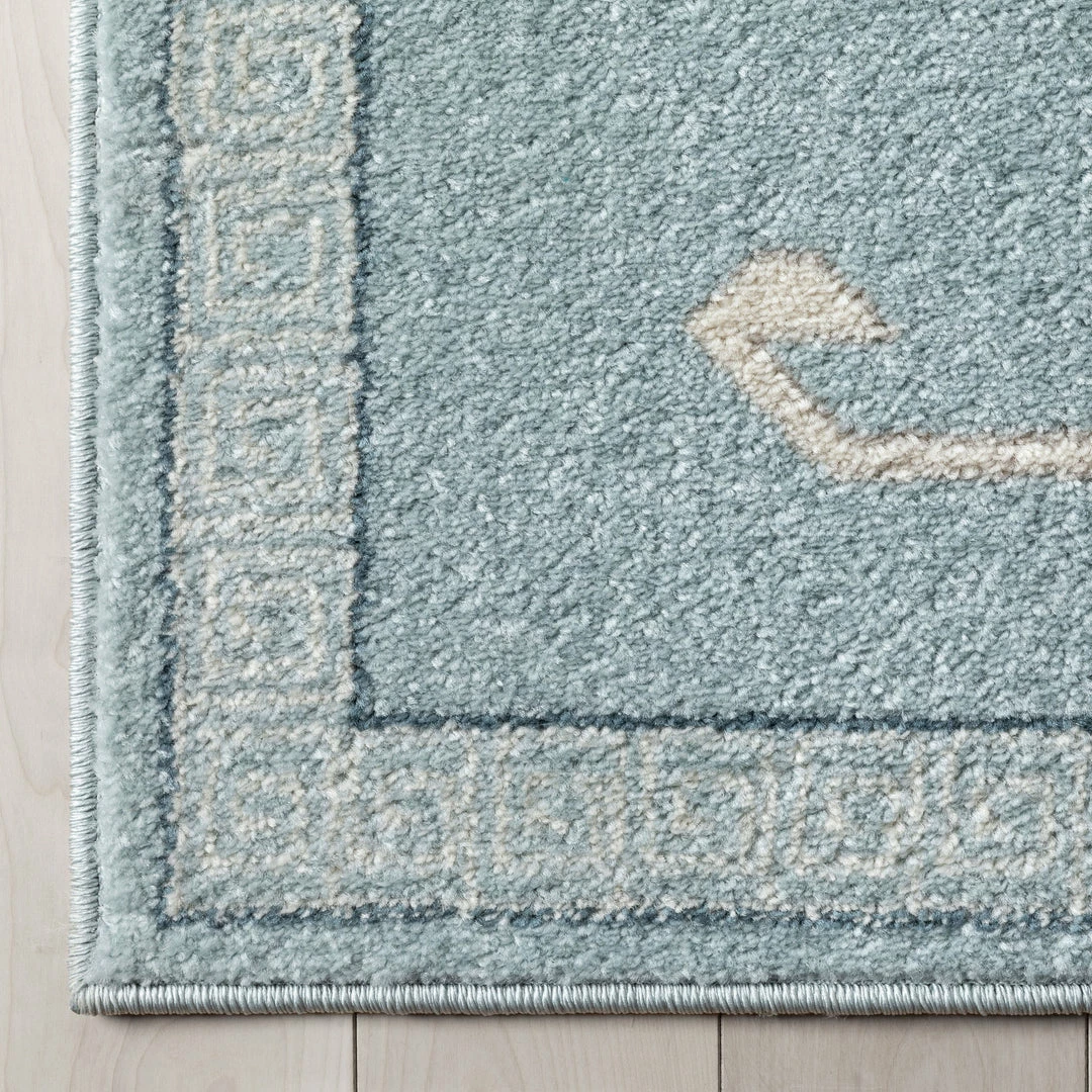 Well Woven Azra Tribal Medallion Light Blue Rug 4 Well Woven Azra Tribal Medallion Light Blue Rug