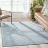Well Woven Azra Tribal Medallion Light Blue Rug