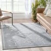 Well Woven Azra Tribal Medallion Grey Rug Global