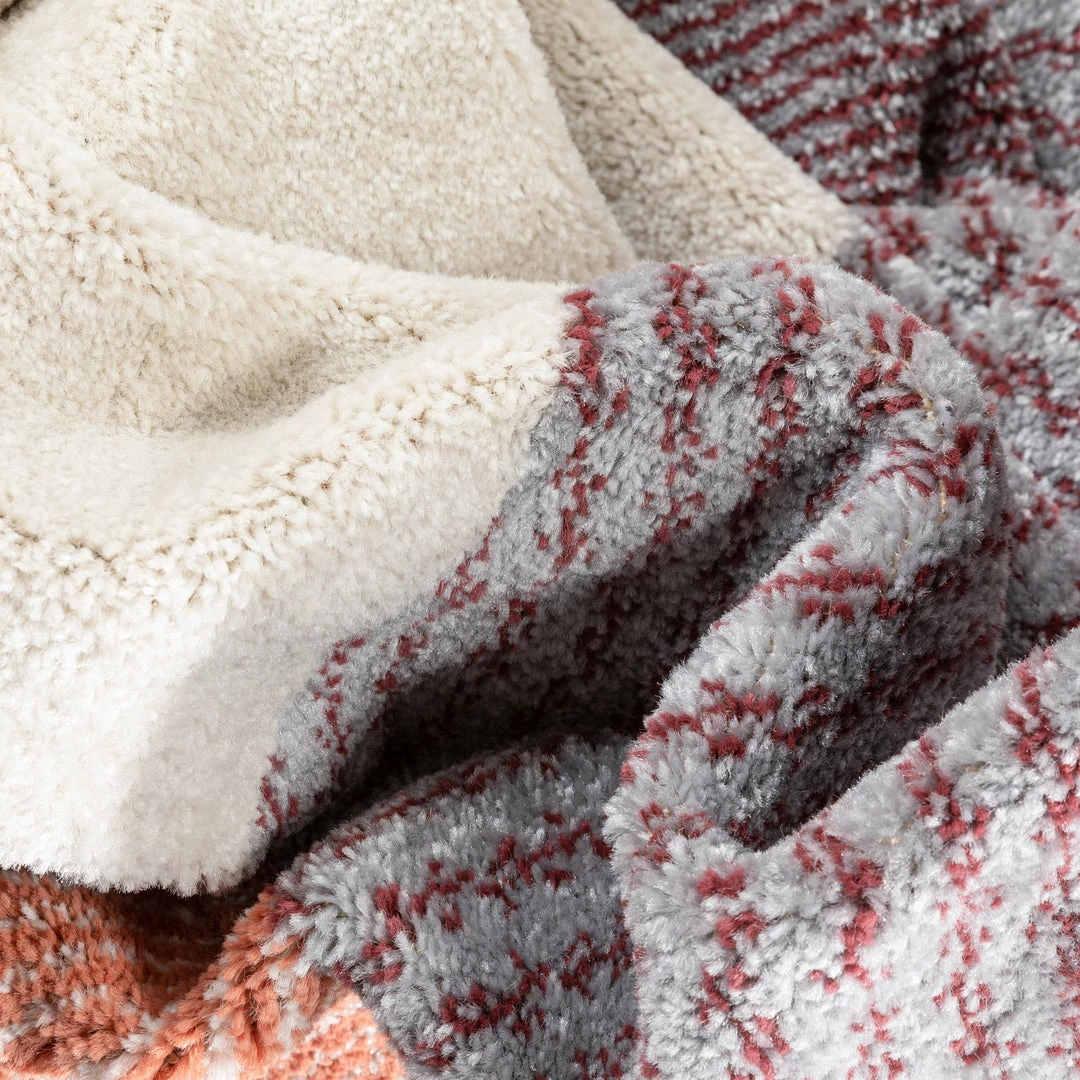 Well Woven Wilma Modern Geometric Blush Grey Rug 3 Well Woven Wilma Modern Geometric Blush Grey Rug