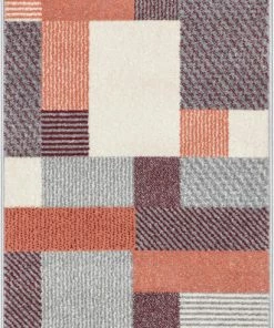 Well Woven Wilma Modern Geometric Blush Grey Rug 18 Well Woven Wilma Modern Geometric Blush Grey Rug