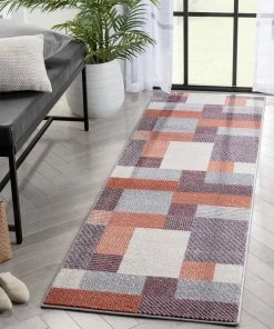 Well Woven Wilma Modern Geometric Blush Grey Rug 20 Well Woven Wilma Modern Geometric Blush Grey Rug