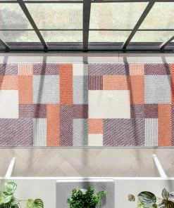 Well Woven Wilma Modern Geometric Blush Grey Rug 26 Well Woven Wilma Modern Geometric Blush Grey Rug