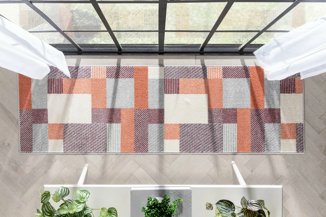 Well Woven Wilma Modern Geometric Blush Grey Rug 13 Well Woven Wilma Modern Geometric Blush Grey Rug