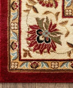 Well Woven Oriental & Persian Abbasi Red Traditional Rug