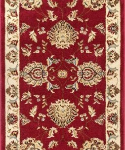 Well Woven Oriental & Persian Abbasi Red Traditional Rug