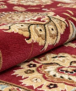 Well Woven Oriental & Persian Abbasi Red Traditional Rug