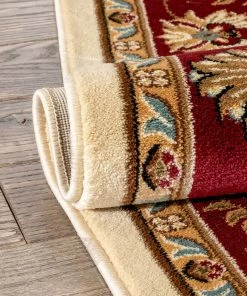 Well Woven Abbasi Ivory Traditional Rug Oriental & Persian