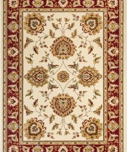 Well Woven Abbasi Ivory Traditional Rug Oriental & Persian