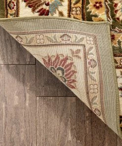 Well Woven Abbasi Green Traditional Rug