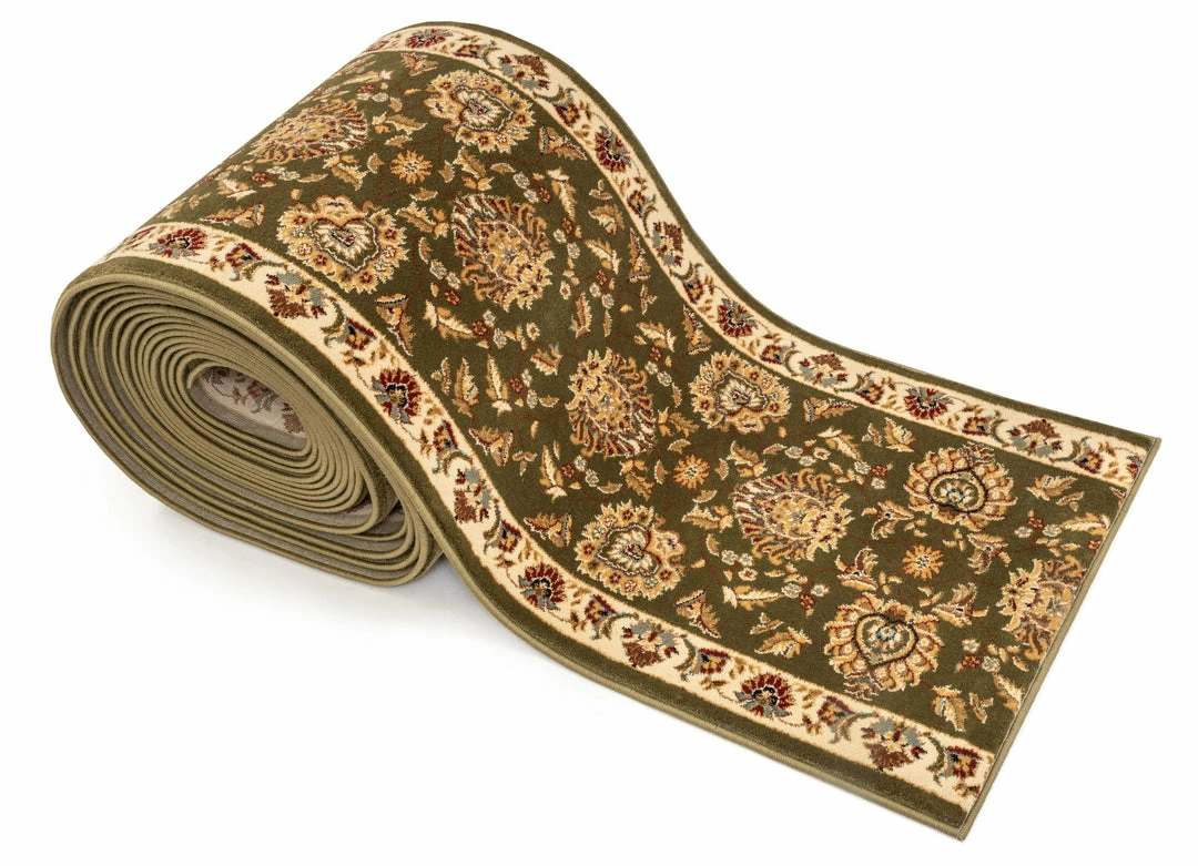 Well Woven Abbasi Custom Size Runner Traditional Green Choose Your Width X Choose Your Length Hallway Runner Rug 3 Well Woven Abbasi Custom Size Runner Traditional Green Choose Your Width X Choose Your Length Hallway Runner Rug