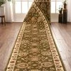 Well Woven Abbasi Custom Size Runner Traditional Green Choose Your Width X Choose Your Length Hallway Runner Rug