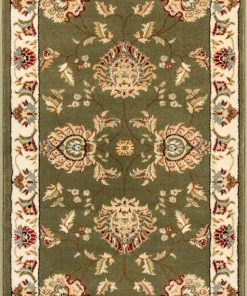 Well Woven Abbasi Green Traditional Rug