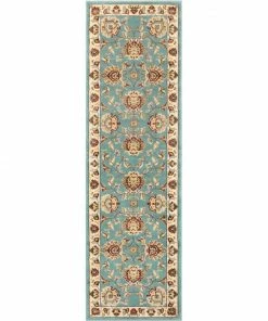 Well Woven Oriental & Persian Abbasi Light Blue Traditional Rug