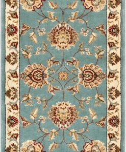 Well Woven Oriental & Persian Abbasi Light Blue Traditional Rug