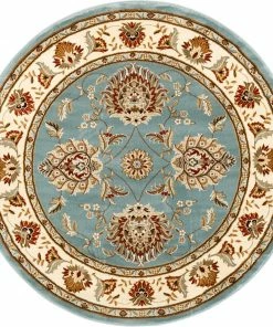Well Woven Oriental & Persian Abbasi Light Blue Traditional Rug