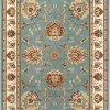 Well Woven Oriental & Persian Abbasi Light Blue Traditional Rug
