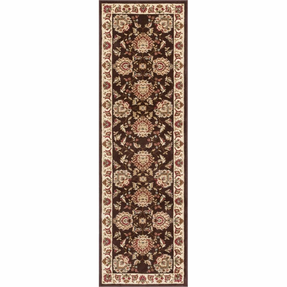 Well Woven Abbasi Brown Traditional Rug 10 Well Woven Abbasi Brown Traditional Rug