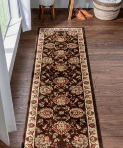 Well Woven Abbasi Brown Traditional Rug 28 Well Woven Abbasi Brown Traditional Rug