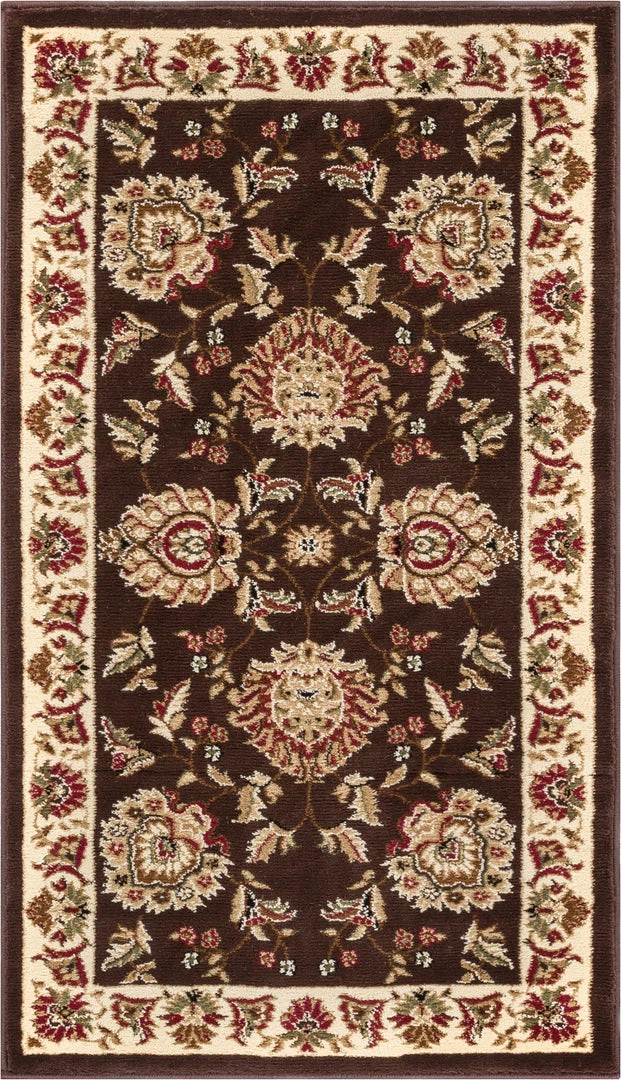 Well Woven Abbasi Brown Traditional Rug 5 Well Woven Abbasi Brown Traditional Rug