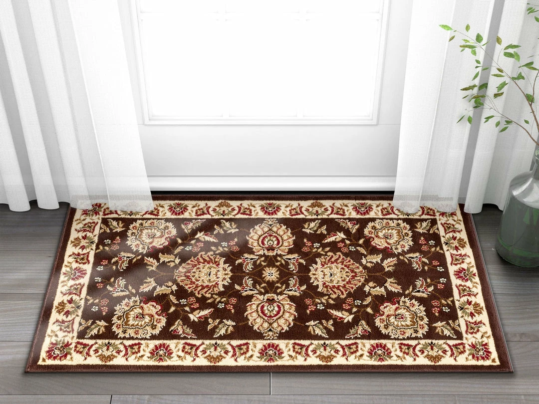 Well Woven Abbasi Brown Traditional Rug 6 Well Woven Abbasi Brown Traditional Rug