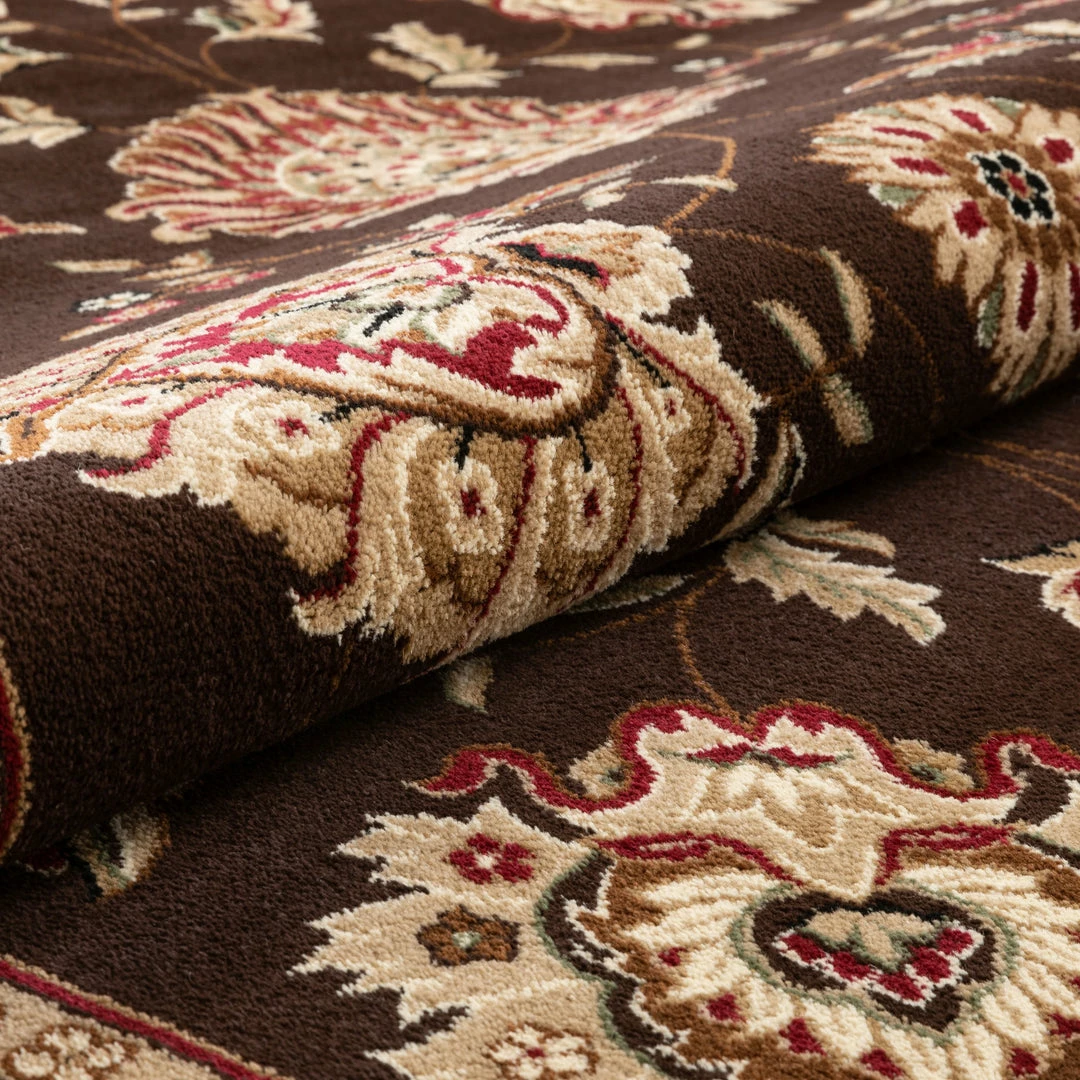 Well Woven Abbasi Brown Traditional Rug 8 Well Woven Abbasi Brown Traditional Rug