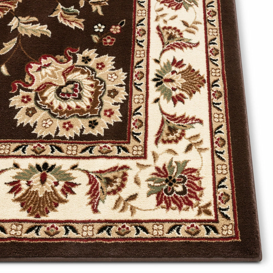 Well Woven Abbasi Brown Traditional Rug 3 Well Woven Abbasi Brown Traditional Rug