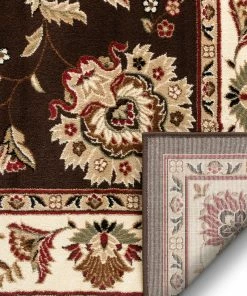 Well Woven Abbasi Brown Traditional Rug 20 Well Woven Abbasi Brown Traditional Rug