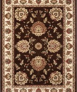 Well Woven Abbasi Brown Traditional Rug