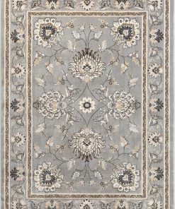 Well Woven Abbasi Grey Traditional Rug Oriental & Persian