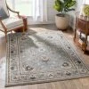 Well Woven Abbasi Grey Traditional Rug Oriental & Persian