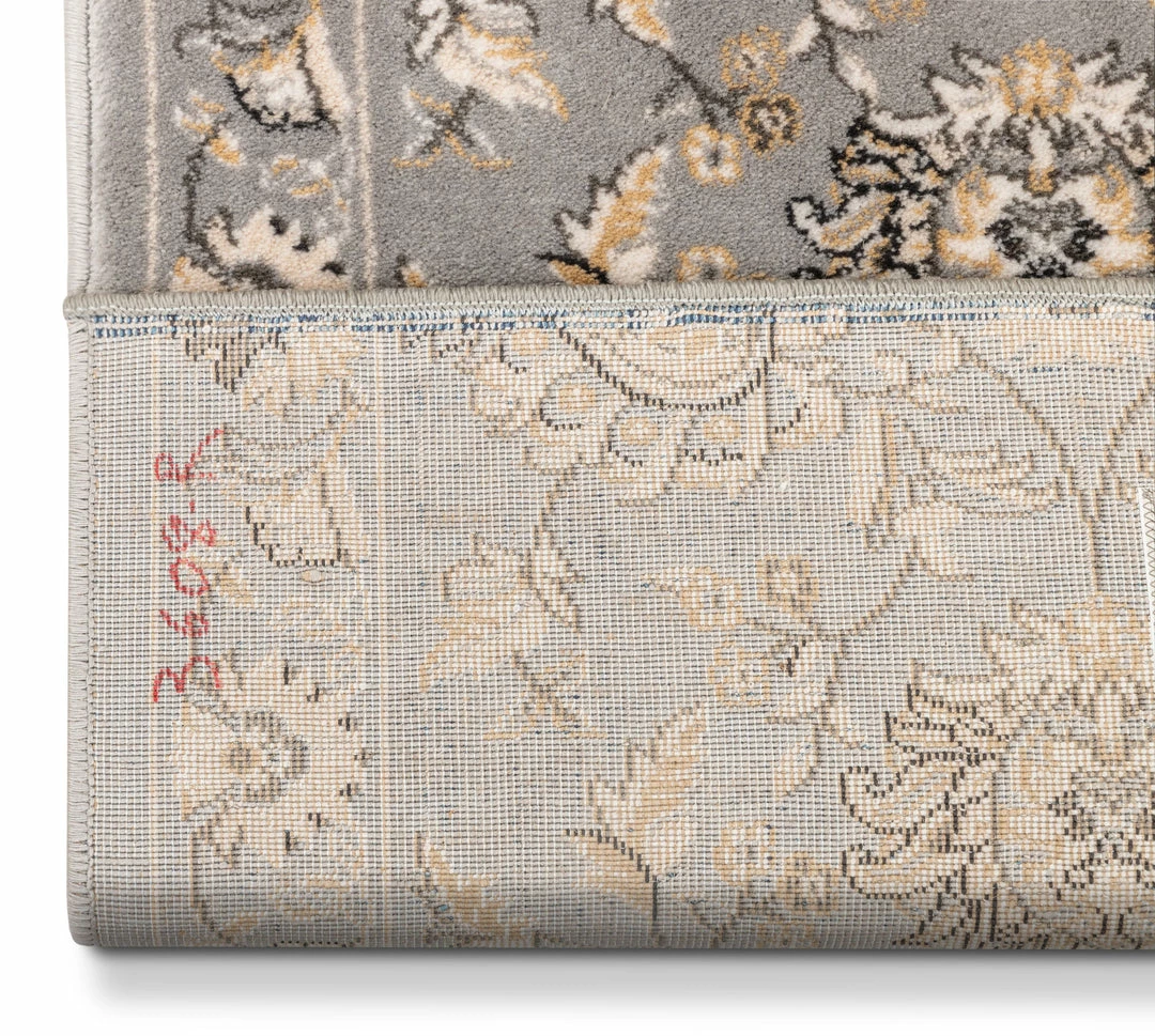 Well Woven Abbasi Custom Size Runner Traditional Grey Choose Your Width X Choose Your Length Hallway Runner Rug Grey & Silver 2 Well Woven Abbasi Custom Size Runner Traditional Grey Choose Your Width X Choose Your Length Hallway Runner Rug Grey & Silver