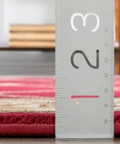 Well Woven Fleur De Lis Red Formal Rug 20 Well Woven Fleur De Lis Red Formal Rug