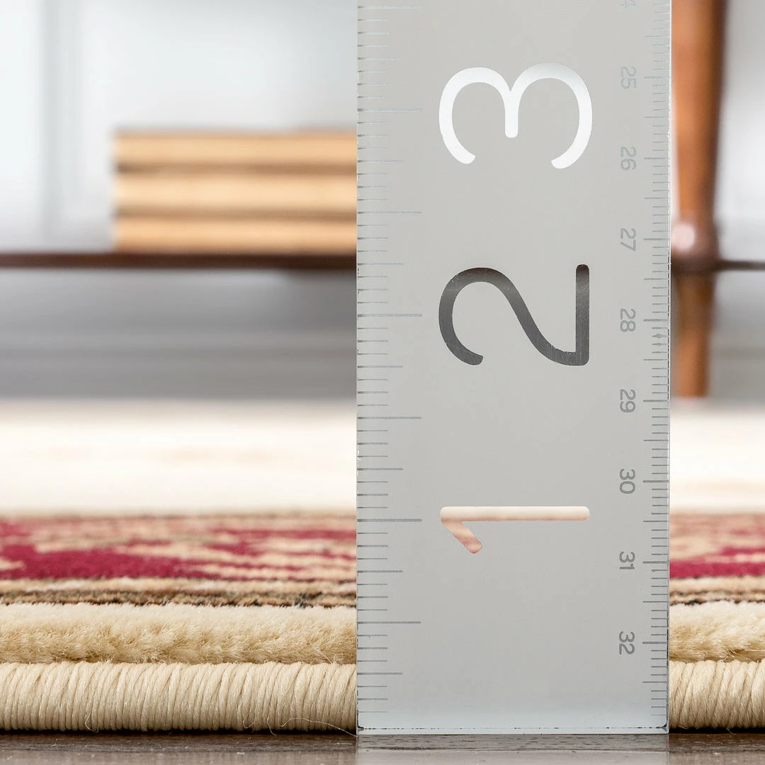 Well Woven Oriental & Persian Fleur De Lis Ivory Formal Rug 8 Well Woven Oriental & Persian Fleur De Lis Ivory Formal Rug