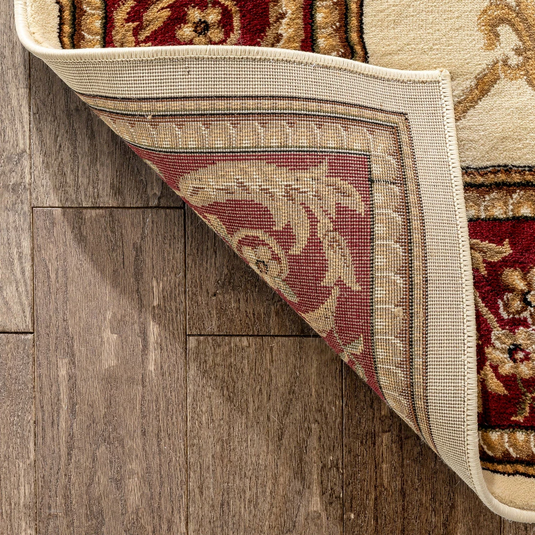 Well Woven Oriental & Persian Fleur De Lis Ivory Formal Rug 5 Well Woven Oriental & Persian Fleur De Lis Ivory Formal Rug