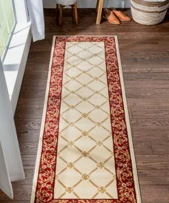 Well Woven Oriental & Persian Fleur De Lis Ivory Formal Rug 28 Well Woven Oriental & Persian Fleur De Lis Ivory Formal Rug