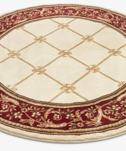 Well Woven Oriental & Persian Fleur De Lis Ivory Formal Rug 27 Well Woven Oriental & Persian Fleur De Lis Ivory Formal Rug