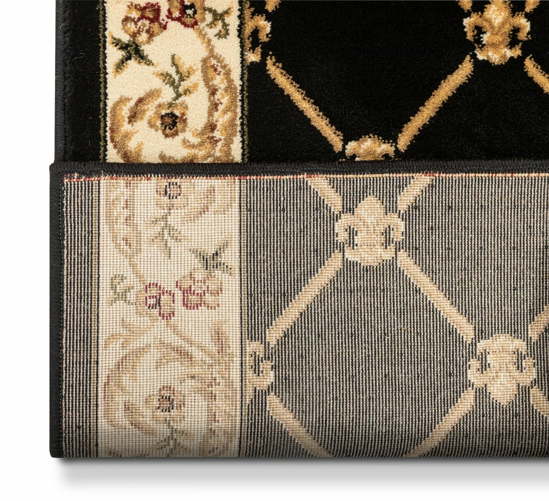 Well Woven Fleur De Lis Custom Size Runner Formal Black Choose Your Width X Choose Your Length Hallway Runner Rug 2 Well Woven Fleur De Lis Custom Size Runner Formal Black Choose Your Width X Choose Your Length Hallway Runner Rug
