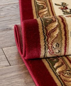 Well Woven Le Petit Palais Red Traditional Rug